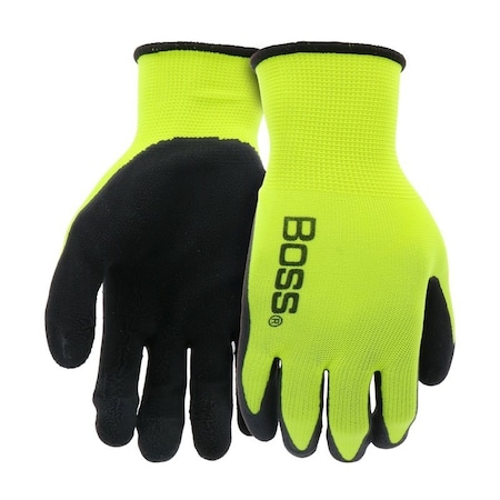 Boss Coating, Polyester, Black/Hi-Viz B31282-M