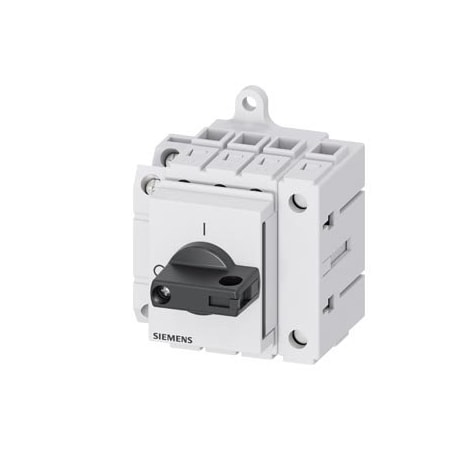 Siemens Load disconnector 3LD3 Iu 25 A Main switch 3-pole + N Rated operating 3LD3130-1TL11