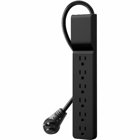 Belkin 6-OUTLET SURGE PROTECTOR WITH 6 FT. CORD BSE600-06BLK-WM