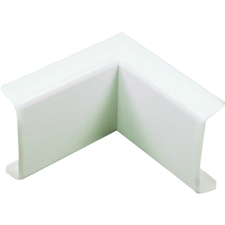 Legrand Wiremold Wireway Inside Elbow, NonMetallic, Plastic, White NMW7