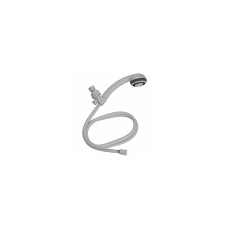 Homepointe Shower Head, Handheld, 3 Settings, White Plastic 228617