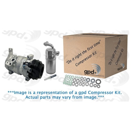 Global Parts Distributors Compressor Kit 9621284