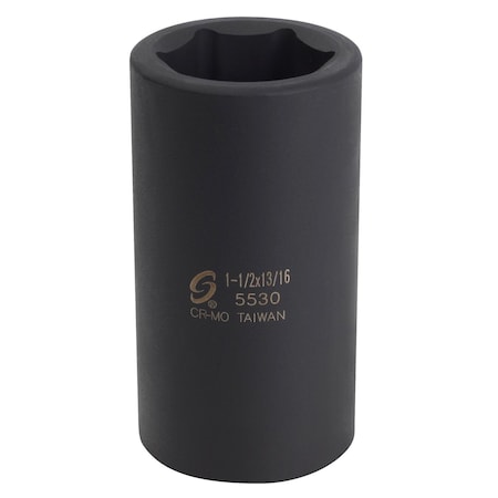 Sunex #5 Spline Drive 1-1/2 X 13/16 in Combination Budd Whe 5530