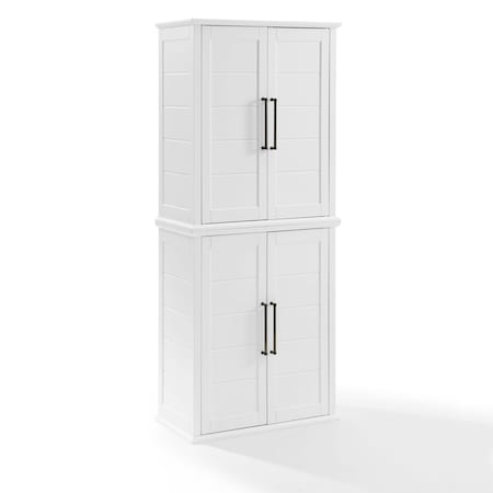 Crosley Bartlett Tall Kitchen Storage Pantry KF33021WH