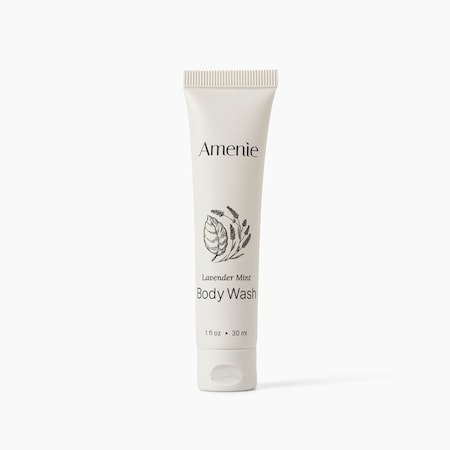Amenie Lavender Mint Body Wash 1oz Tube, 200PK ALMBWA-200