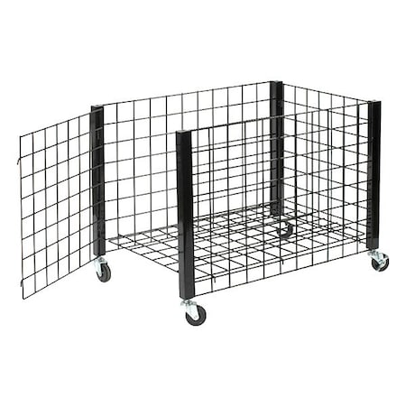 Specialty Store Services Display Table, Blk, 30 in H, 42 in L 2402B