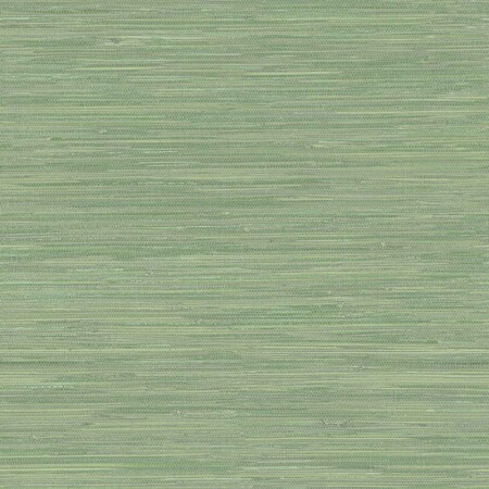 Chesapeake Waverly Green Grasscloth Wallpaper 3120-256017