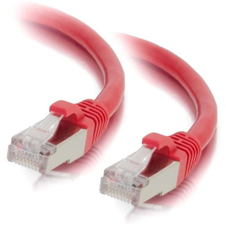 C2G 5FT CAT6 SNAGLESS STP CABLE-RED 846
