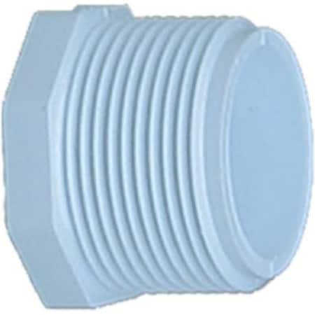 Charlotte Pipe And Foundry PVC 021131000HA PLUG MIP P PVC 1IN PVC 02113  1000HA