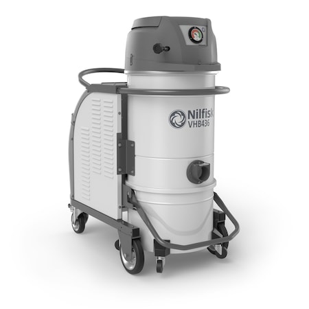 Nilfisk Shop Vacuum, 51 in H, 44 in L M80243