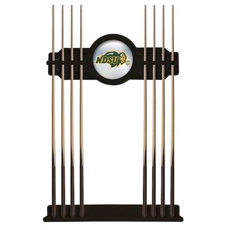 Holland Bar Stool Co North Dakota State Cue Rack in Black Finish CueBKNDakSt