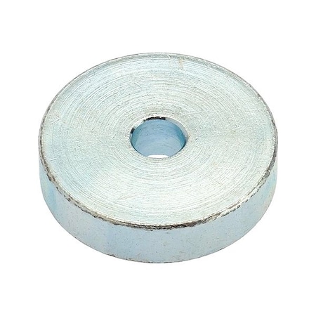 Zoro Select Flat Washer, For Screw Size #10 , Steel Zinc-Plated Finish Z9679-A