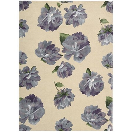 Nourison 26517 Modern Elegance Area Rug Collection Iris 9 ft 6 in. x 13 ft 6 in. Rectangle 99446265173