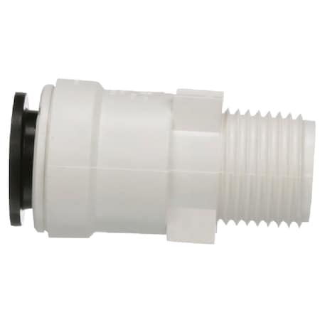 Watts Aqualock 3/4'' CTS x 1/2'' MPT Push-to-Connect Plastic Adapter 3501-1408
