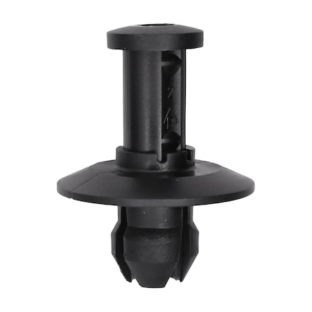 Auveco GM Push-Type Retainer Black Nylon, 25PK 21238