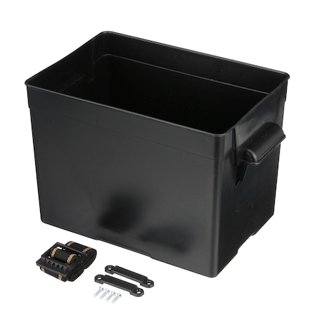 Seachoice USCG-Approved Marine Group 24 Series Standard Battery Box with Strap & Mounting Kit 22060