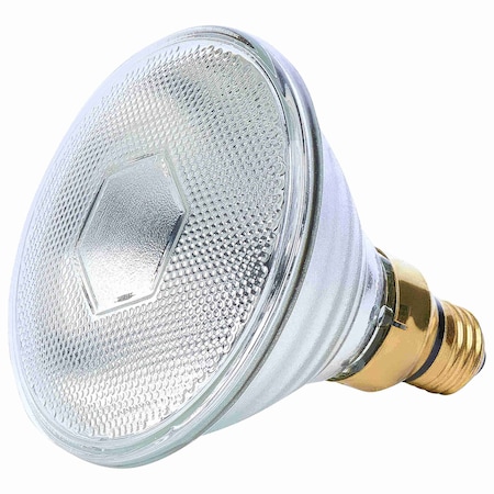 Satco 125 Watt PAR38 Incandescent Clear Heat Medium Base Weatherproof 120 Volt S4798