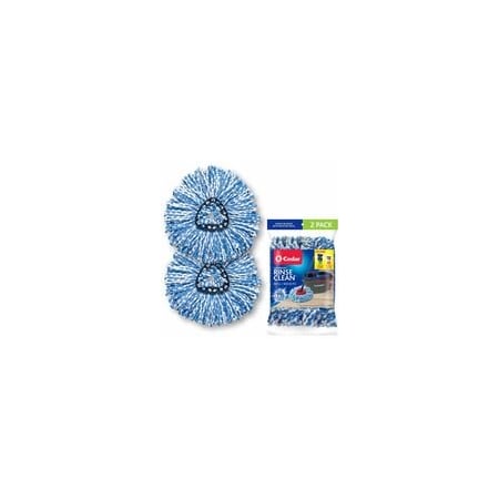 O-Cedar EasyWring Rinse Clean Mop Refill, MicroFiber, Multi, 6PK 172092