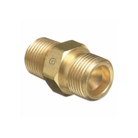 Western Enterprises Male NPT Outlet Adaptor for Manifold Pipelines, Brass, Air, 1/4 in NPT 312-B-1340