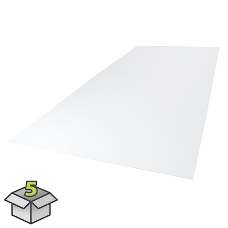 Palclad Panel, Pro .079 in White 48 in X 96 in, 5PK 199484