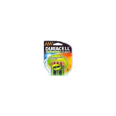 Duracell Duracell General Purpose Battery - AAA - Nickel-Metal Hydride (NiMH), PK4 DX2400R4