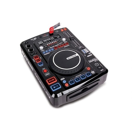 Dj Tech DJ Media Controller for CDs & USB storage devices. Plays audio CDs, Wave files, MP3 files also use iScratch 201