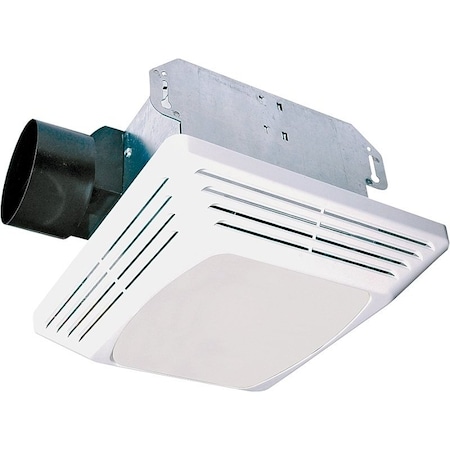 Air King Air King ASLC50 Exhaust Fan, 50 cfm, CFL, Fluorescent Lamp, 1.6 A, White ASLC50