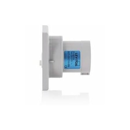Leviton Pin & Sleeve Inlet, 16 A, 200/250V AC, 2 Pole, Blue S216-B6