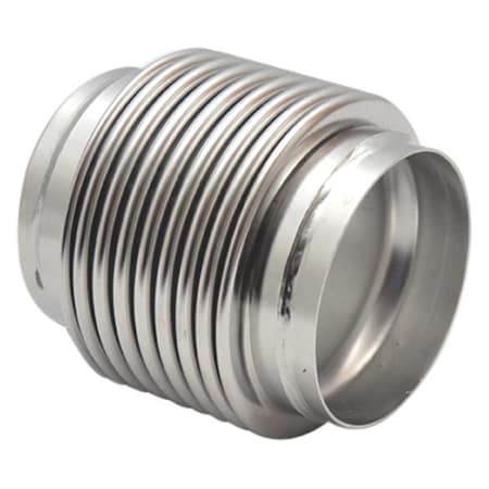 Vibrant 3.5 x 4 in. SS Bellow Assembly with Solid Liner 68935