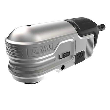 Dewalt Right Angle Attachment, 0.25 in, 7 in L DWALRAFT