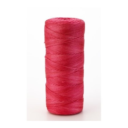 Mutual Industries BRAIDED NYLON MASON TWINE GLO PINK, 6PK 14662-175-500