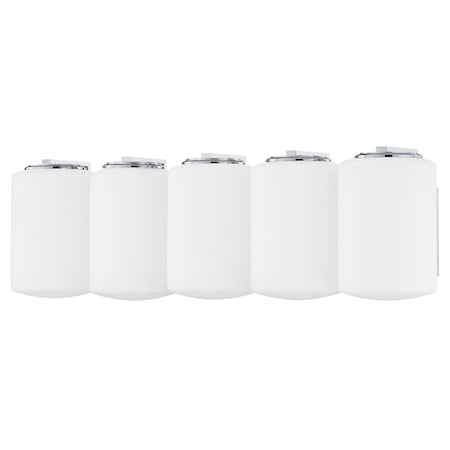 Mitzi Chantal 5 Light Bath And Vanity 8 In. Polished Chrome H538305-PC