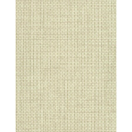York Wallcoverings Petite Metro Tile White Wallpaper TD1048N