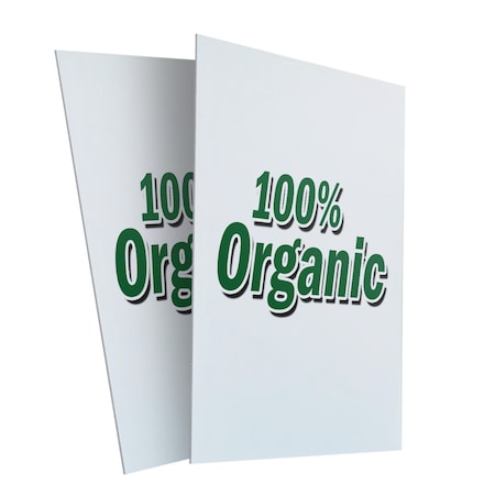 Signmission Organic, Plastic Signs Only 24 Inch x 36 Inch, Corrugated Plastic, 2PK CSB-2436-2PACK-Organic