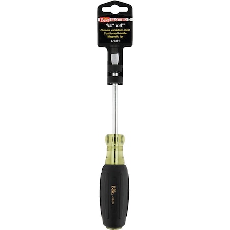 Do It Best 1/4'' x 4'' Professional Slotted Screwdriver 376361