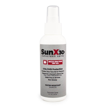 Aero Healthcare SunX30 Sunscreen Spray, 4 oz. Bottle 71670