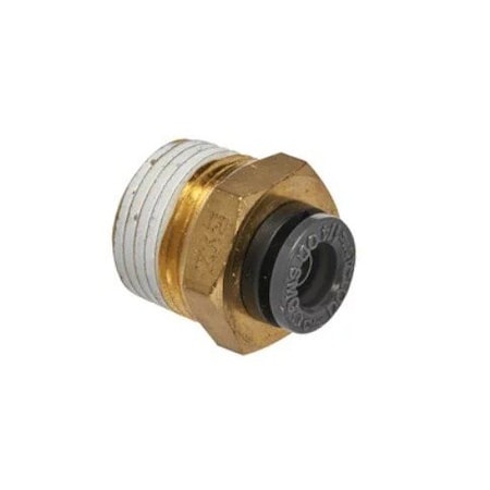 S.U.R. & R. Auto Parts Straight M Conctr 1/4"TubeX3/8"NPT (2) SRRABM240