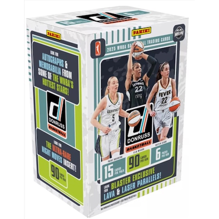 2025 Wnba Panini Donruss Blaster Box Trading Cards 2-19020-20