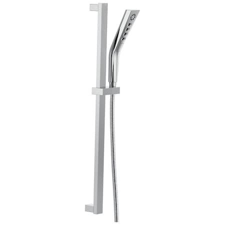 Delta Universal Showering Components H2OKinetic 3-Setting Slide Bar Hand Shower 51799-PR