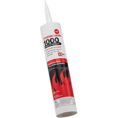 Metacaulk 1000 Red 10.3 Oz. Intumescent Firestop Sealant 66640