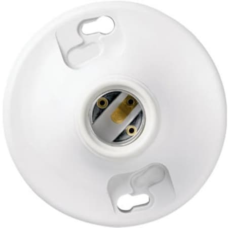 Legrand Lamp Holder with Cage Neck, 250 V, 660 W, Plastic Housing Material, White 276WHCC18