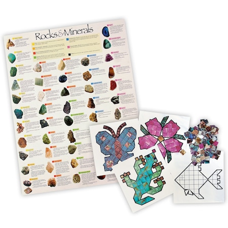 Roylco Mineral Mosaics Poster & Artwork Set R15645