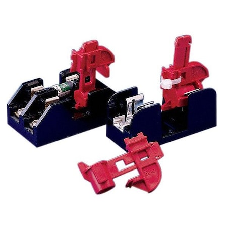 Brady Fuse Blockout Device, Plastic, 15 3/8 in Width, 53 in Height, , 6 PK 65750