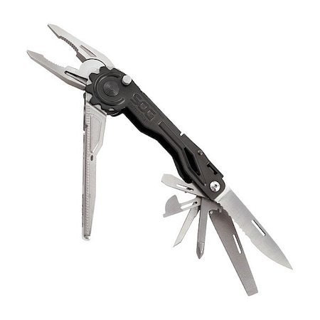 Sog Multi-Tool, 6 1/8" L, 6.3 oz, Steel SOG-SWP1001-CP
