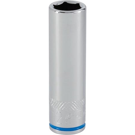 Channellock 3/8'' Drive 12 mm 6-Point Deep Metric Socket 389293