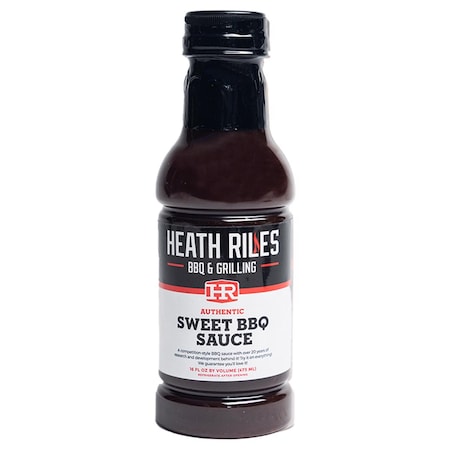Heath Riles Bbq Sweet BBQ Sauce 16 oz HRB0021