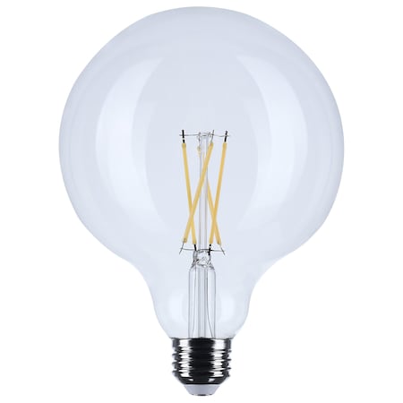 Satco 6 Watt G40 LED Medium Base Clear 3500K CCT 120 Volt S12485