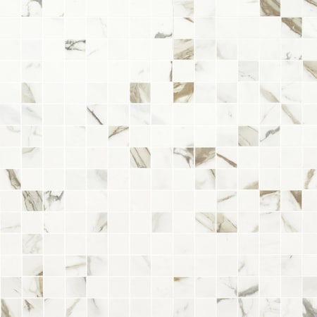 Msi Regallo Calacatta Marbella SAMPLE Matte Porcelain Mosaic tile ZOR-PT-0639-SAM