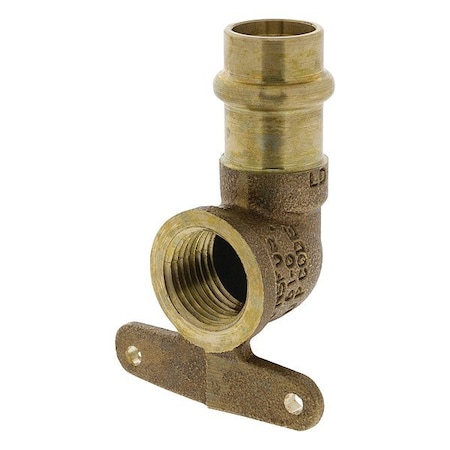 Nibco Crimp Fitting, 1/2 in Sz, 200 psi B067850PC