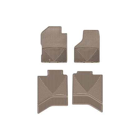 Weathertech Tan, Front and Rear All Weather Floor Mats W54TN-W336TN